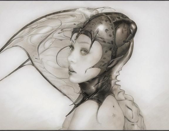 Woman in Latex Bodysuit and High Heels