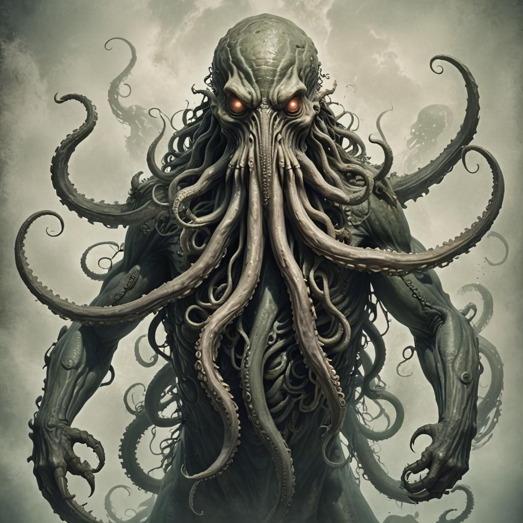Humanoid Kraken: A Monstrous Hybrid