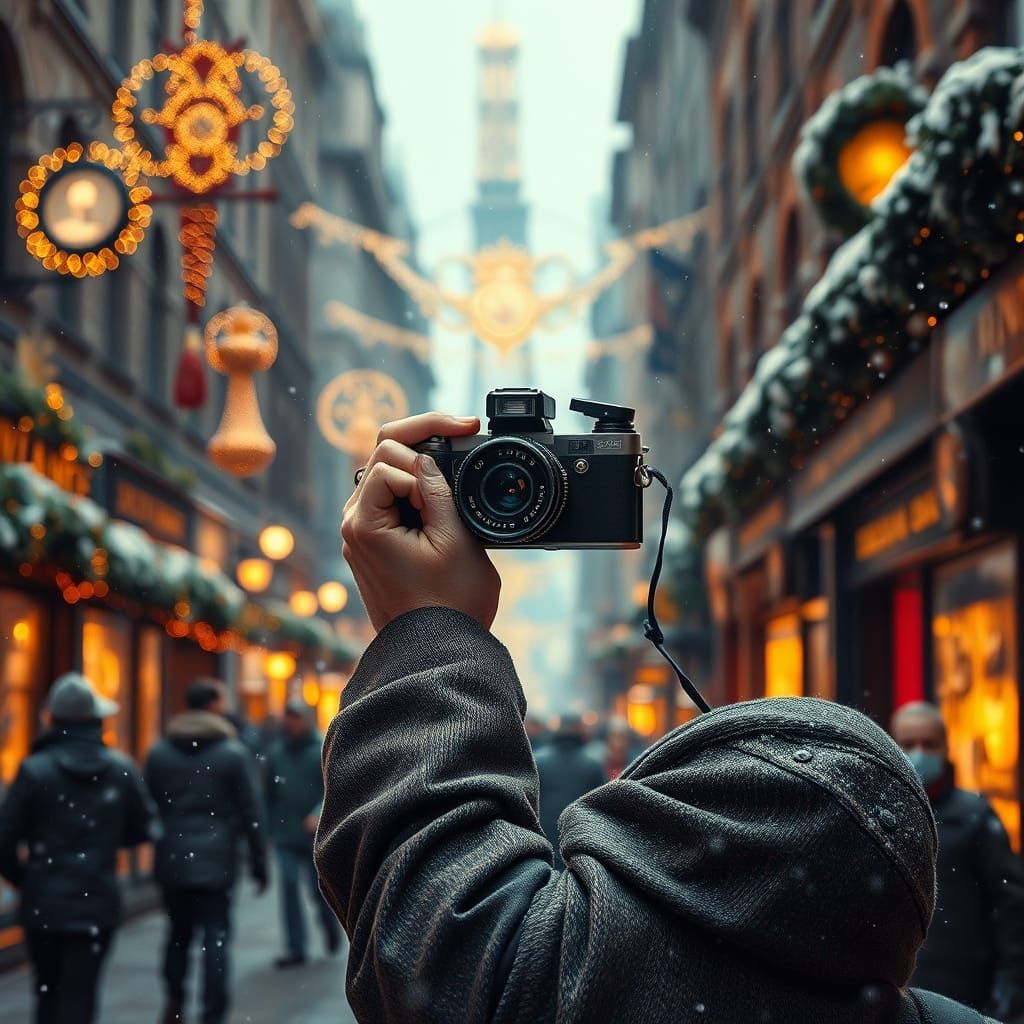 Steampunk Photographer Captures Holiday Chaos