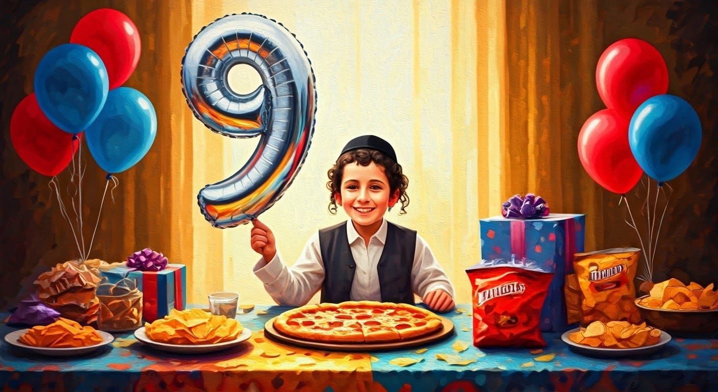 Joyful Orthodox Boy's 9th Birthday Celebration