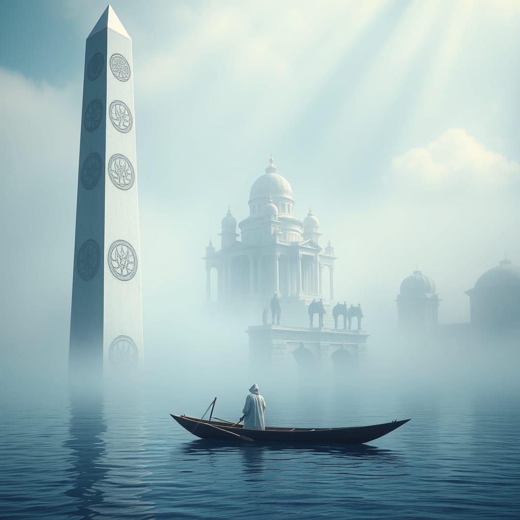 Mystical River Crossing into Nabh nAbhun