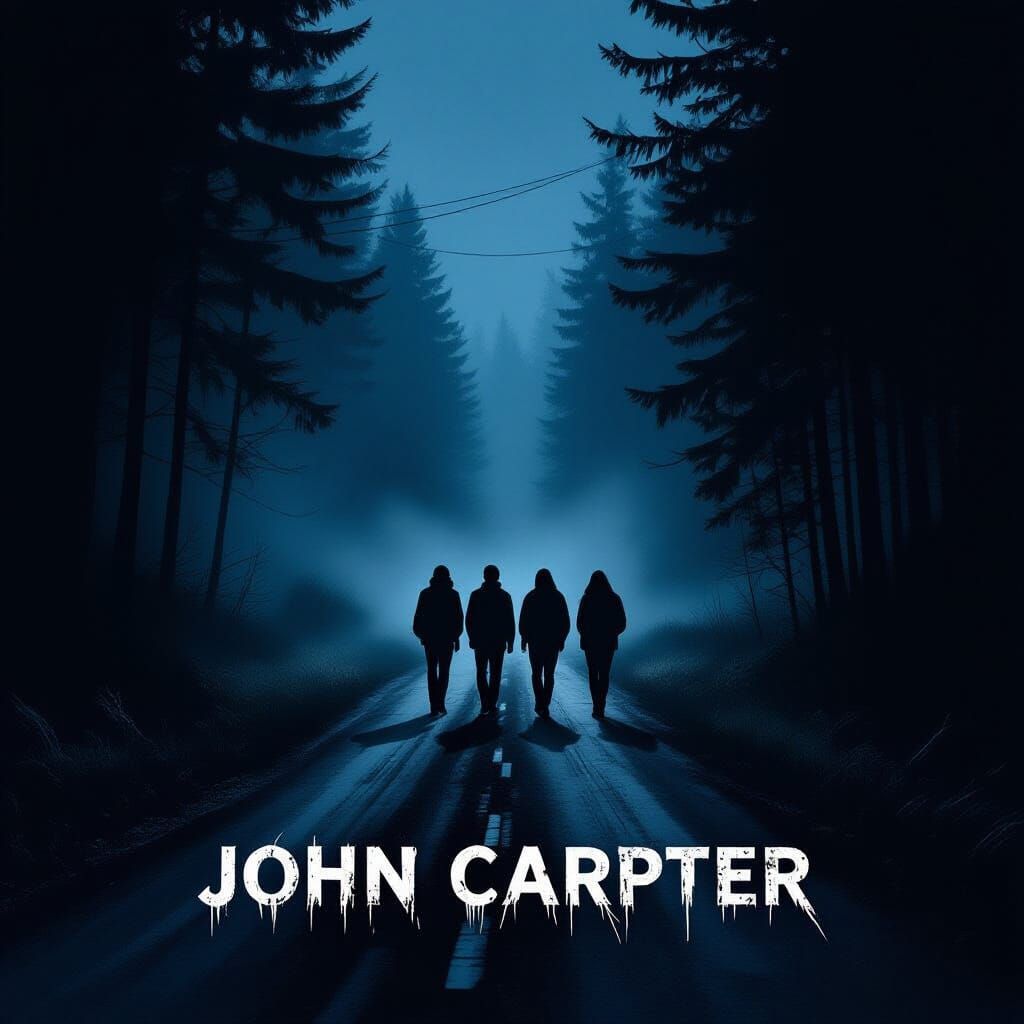 Eerie Night on Nova Scotia Backroad with Lurking Cougars