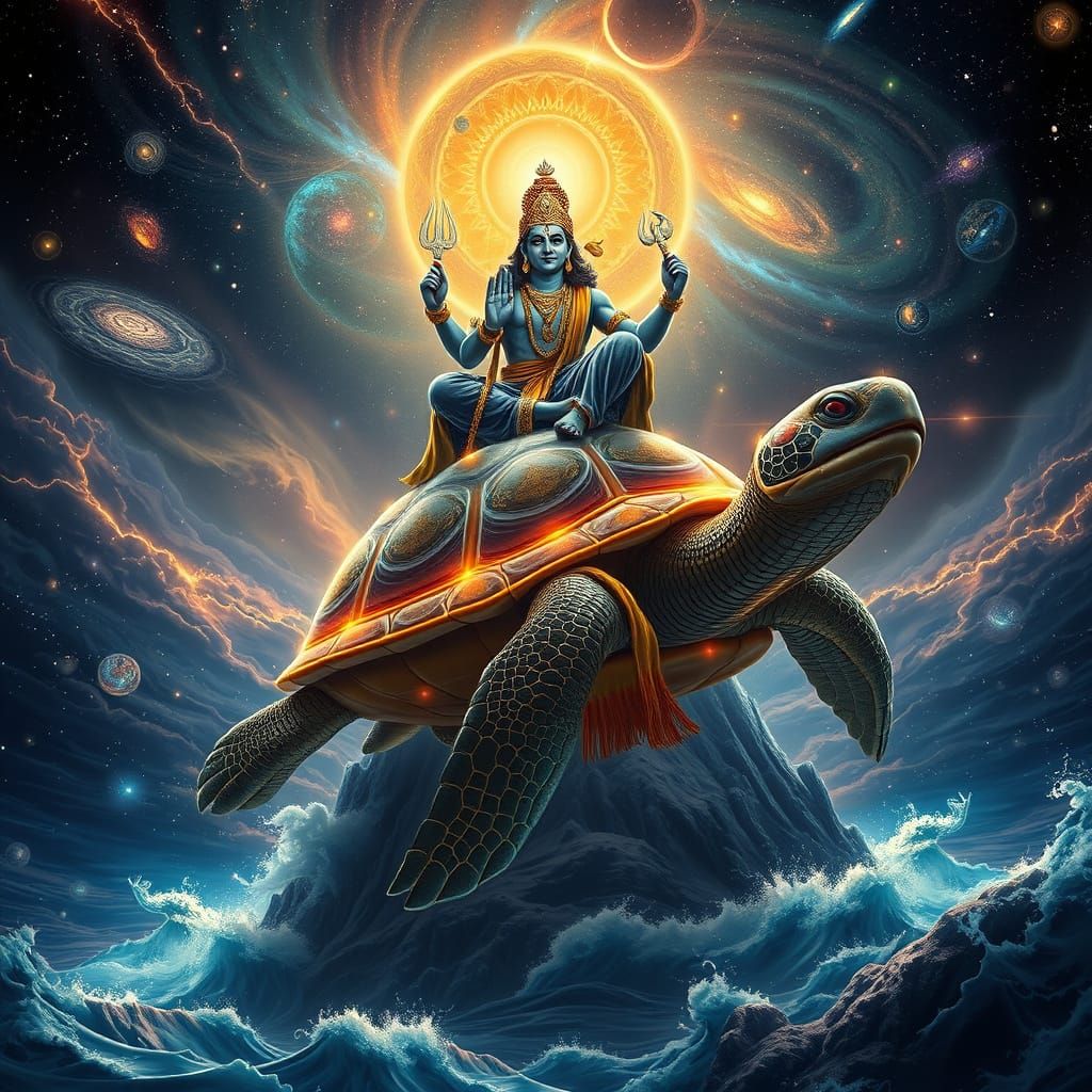 Kurma Avatar: Vishnu as the Great Turtle