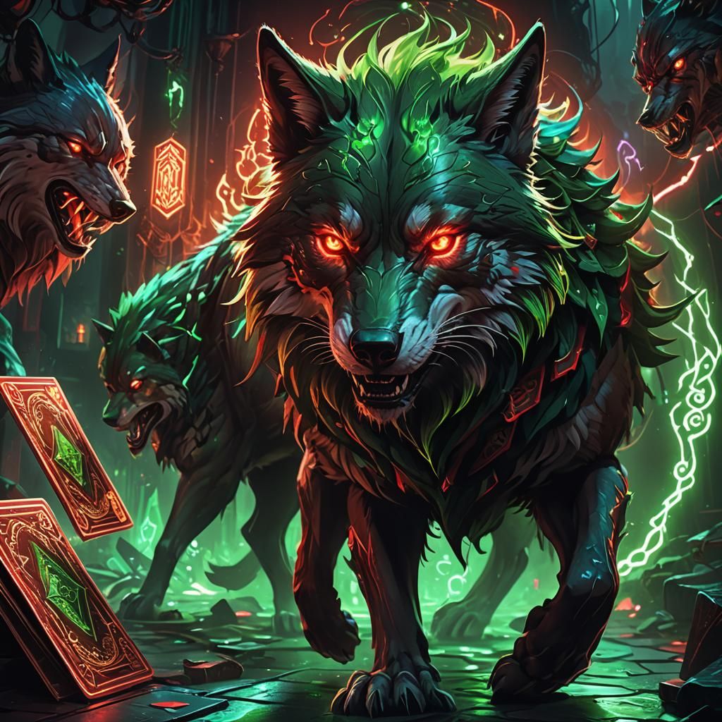 Mysterious Card from the Shadows: Fantasy Concept Art