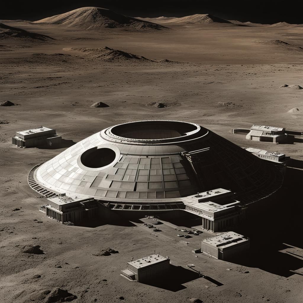 Secret Alien Moon Base: Ominous Extraterrestrial Structures