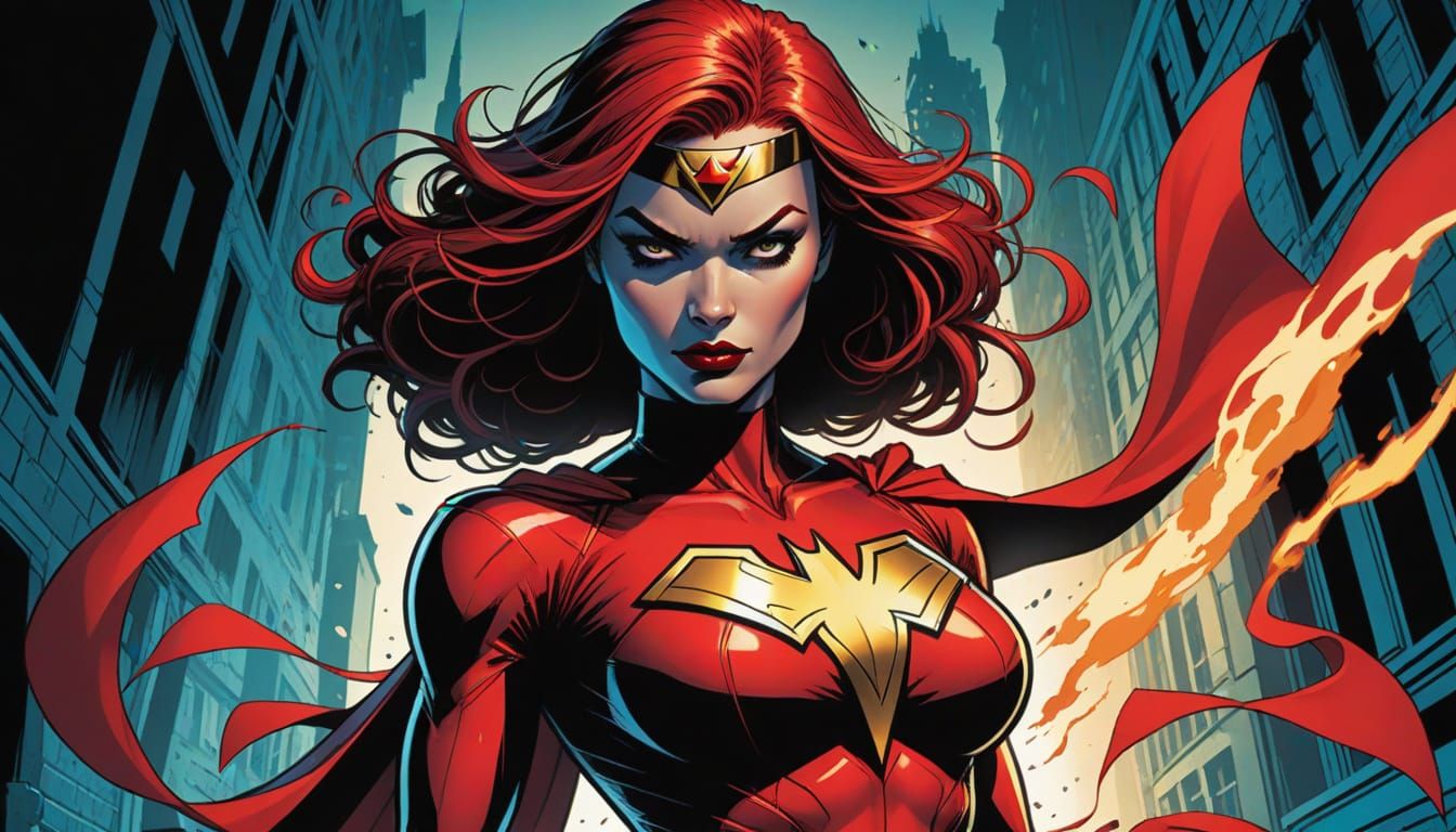 Comic Book Beauty Emerges from the Shadows in a High-Octane ...