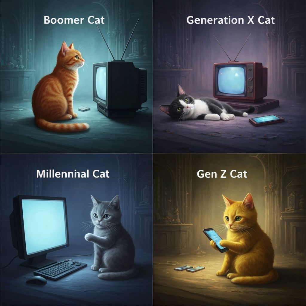 Generations Of Cats: A Visual Timeline