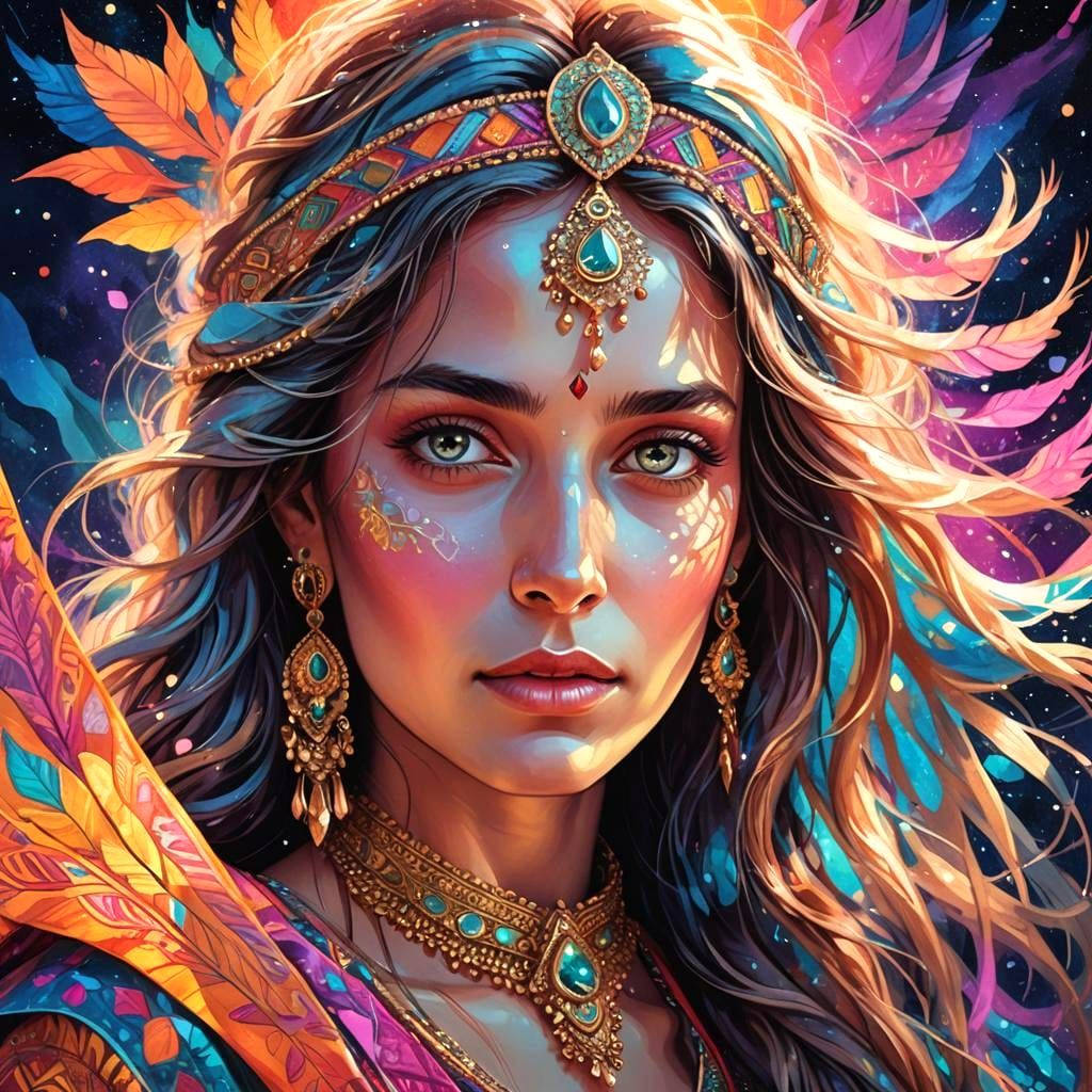 eine Indianer-Squaw bittet den Häuptling um das Leben ihrer ...