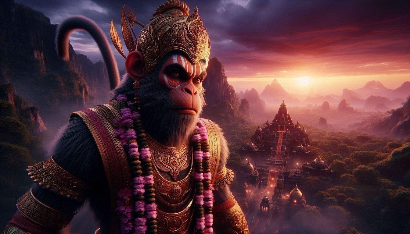 Hanuman - The Hindu Deity - Monkey God