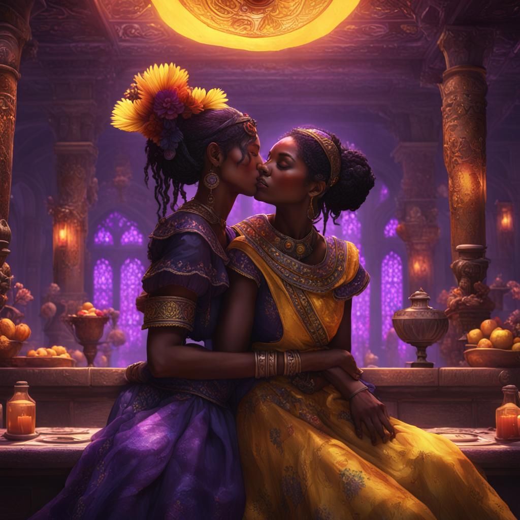 Passionate Embrace: A Dark Fantasy Masterpiece