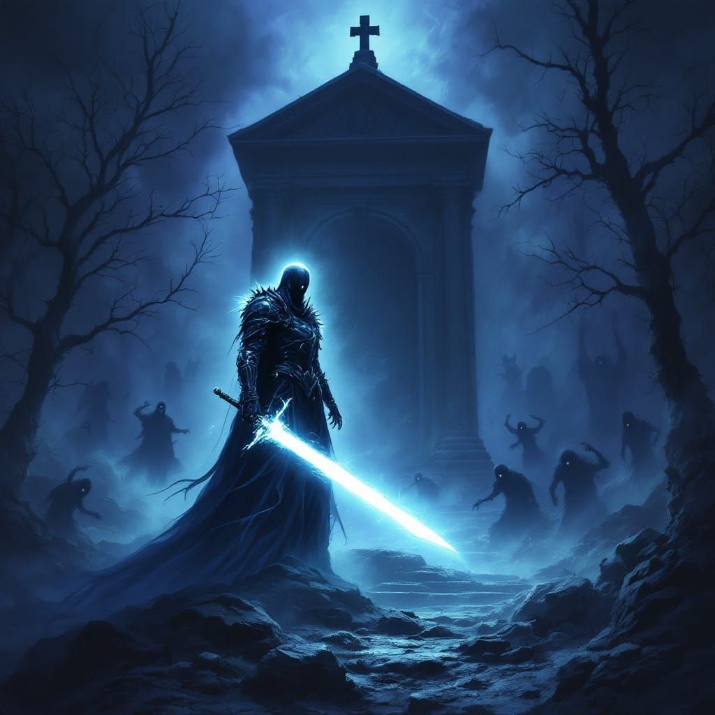 Ethereal Guardian of the Haunted Mausoleum