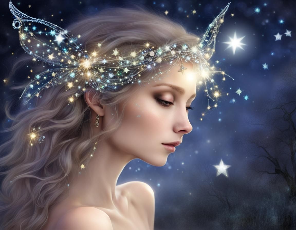 Sparkling Fairies Dance in Moonlight