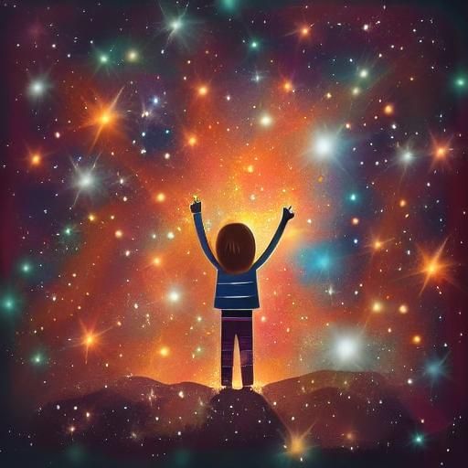 Sparkling Star Field: A Celestial Spectacle