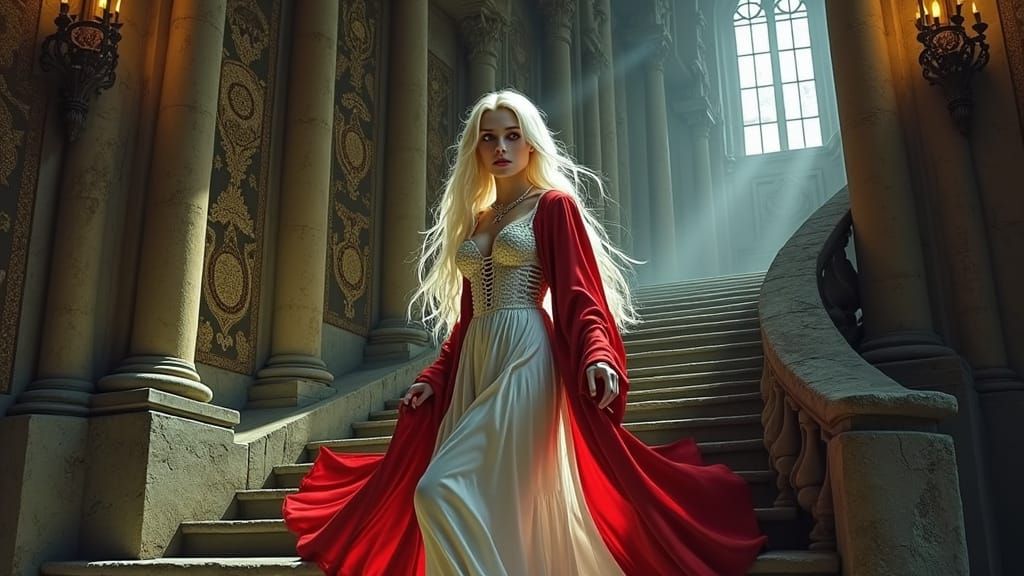 Ethereal Vampire Heiress Descends in Dramatic Hungarian Cast...