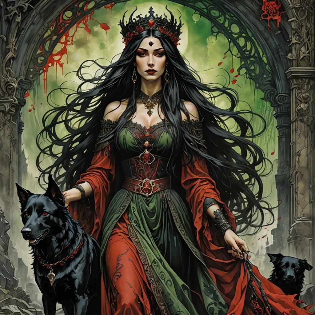 Gothic Hecate: A Fantasycore Masterpiece