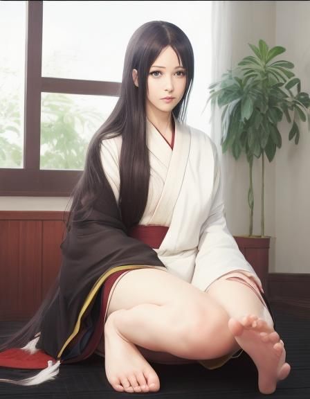 AI Image of Kaguya's Feet