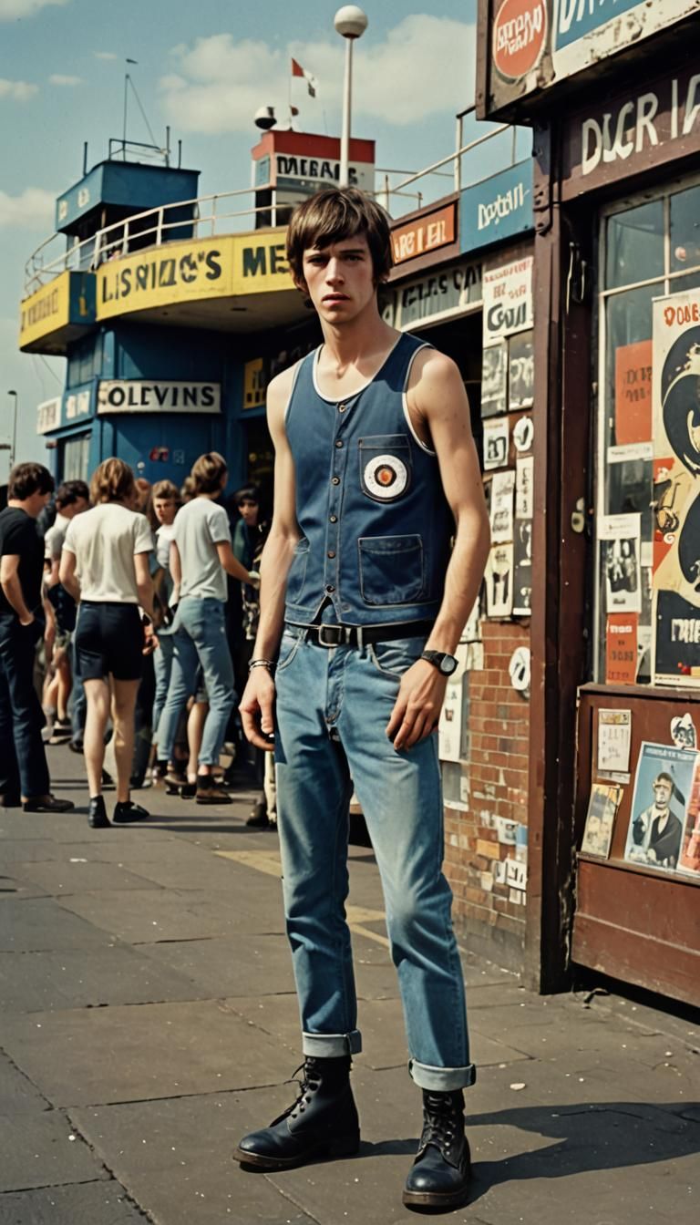 1960s London Mod Style Fashion Photo