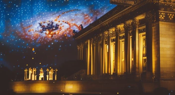 Cassiopeia Constellation: Hyperrealistic Epic Masterpiece