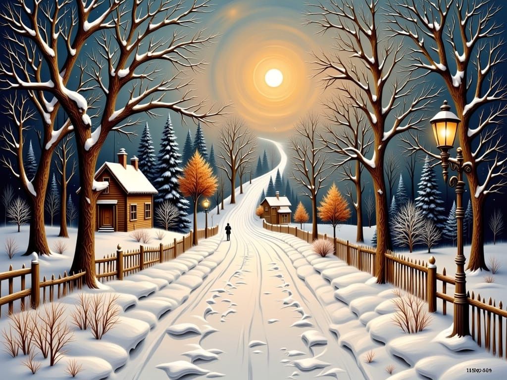 Winter: The road to the sun