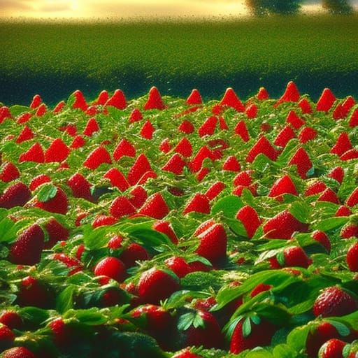 Strawberry Fields Forever: Divine Sunshine in Soft Focus