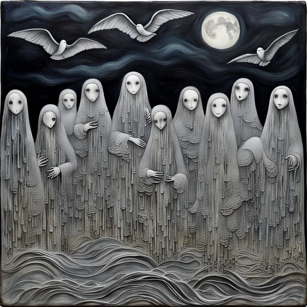Ethereal Ghosts in a Silent Silver Theater