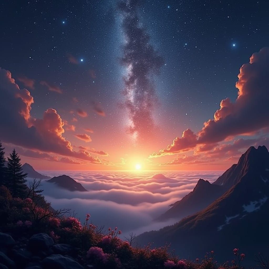 Vibrant Mosaic Stained Glass Artwork