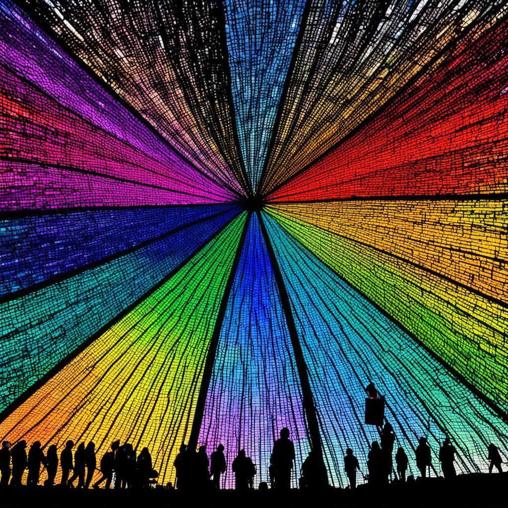 Colorful Rainbows in a Multitude of Colors