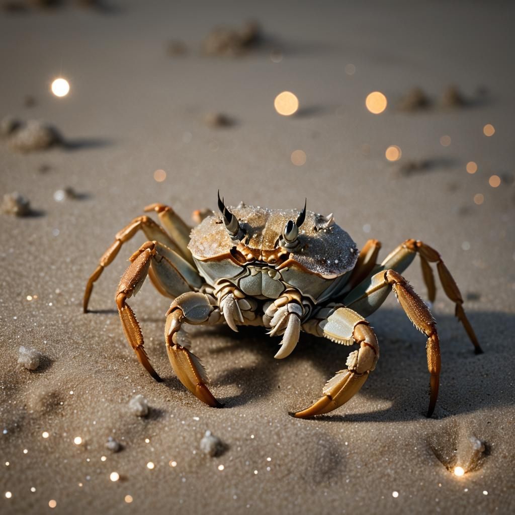 Ghost Crab Macro Picture in Natural Lighting