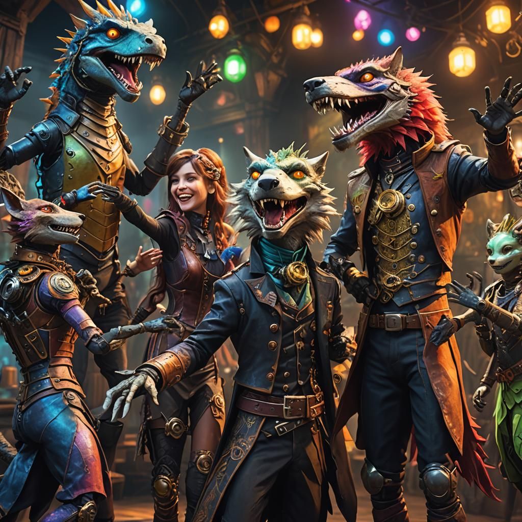 High-fives with Unlikely Friends