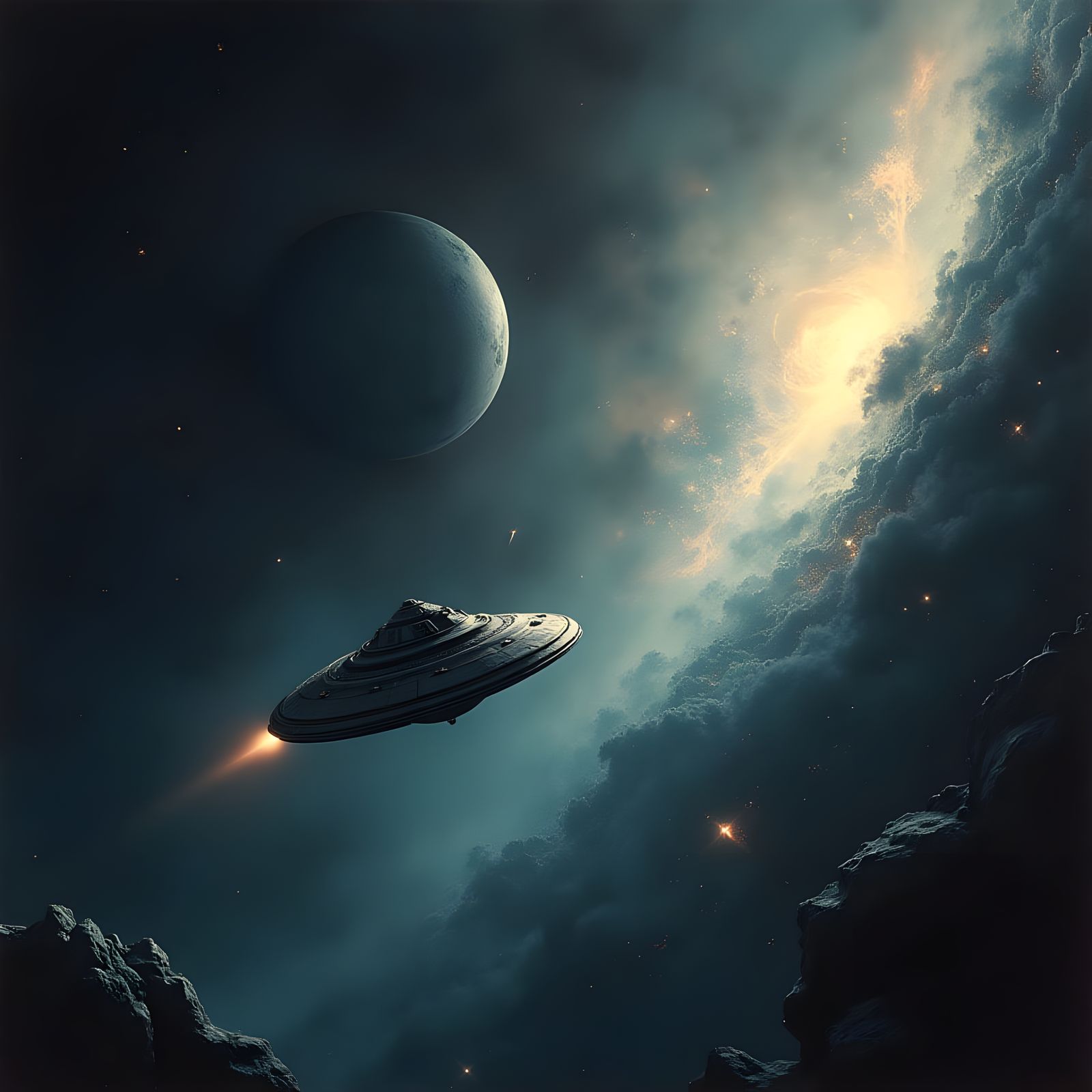 Sinister Space Odyssey: Voyager Among Distant Planets