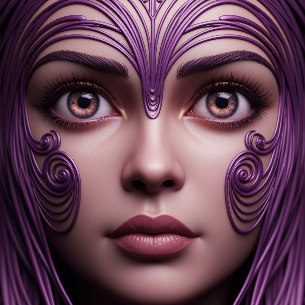 Expressive Eyes in Hyperrealistic 3D Digital Art