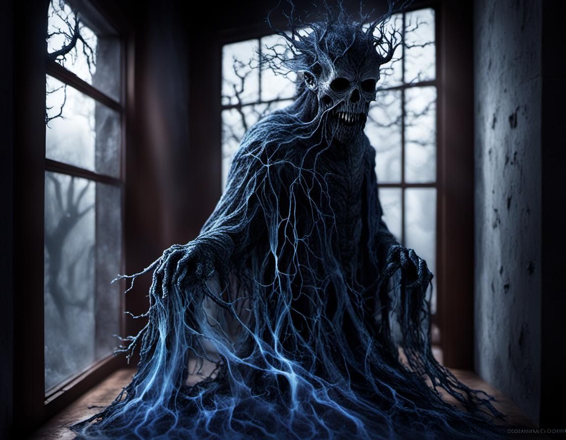 Dendritic Gossamer Parallax: Night and Dark