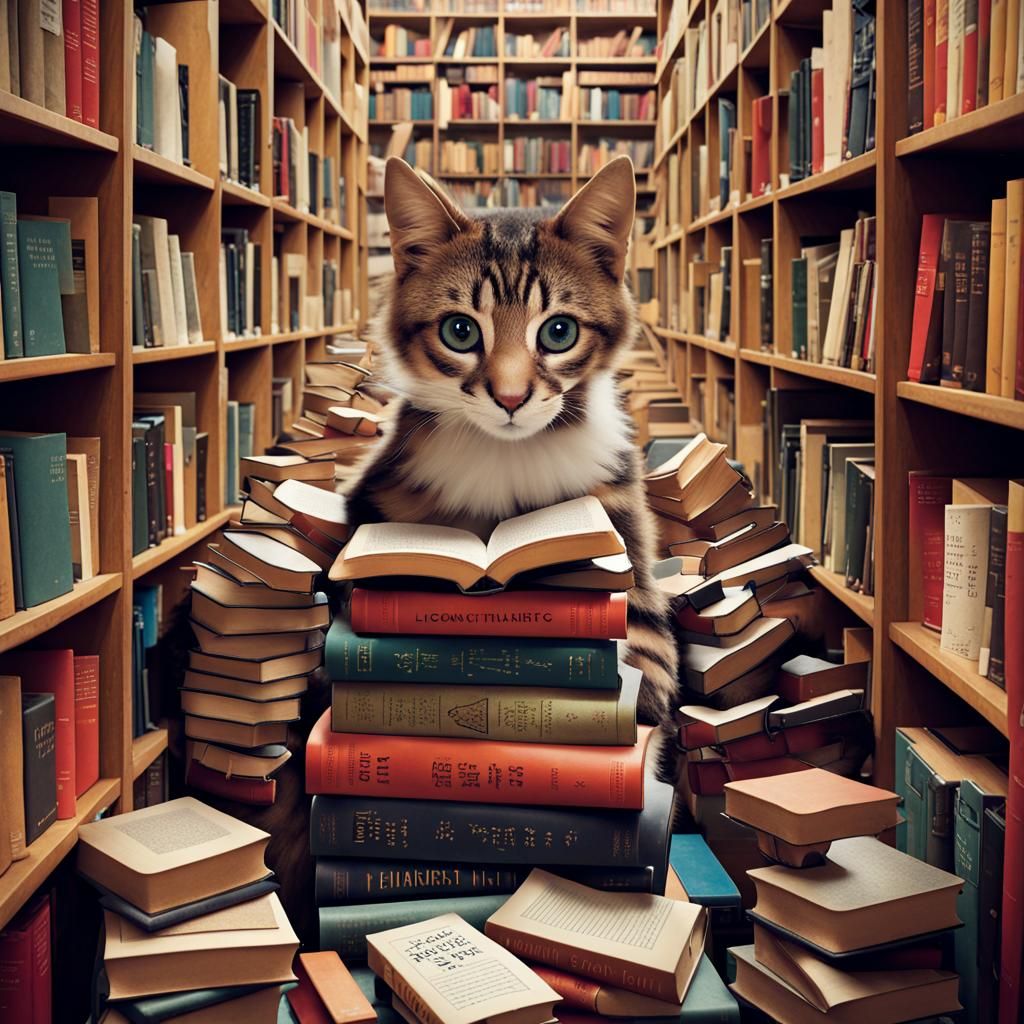 Funny Book Lover Poster: Not Hoarding