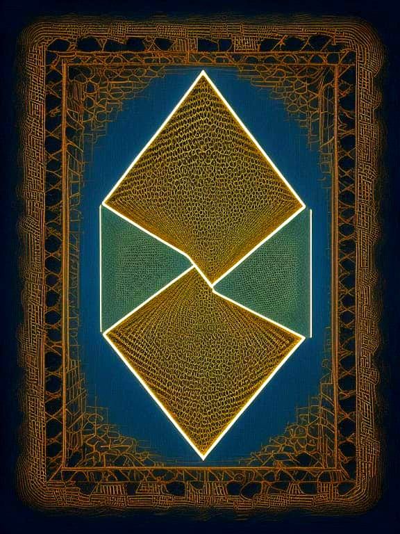 Fractal Rhombus in Shadow