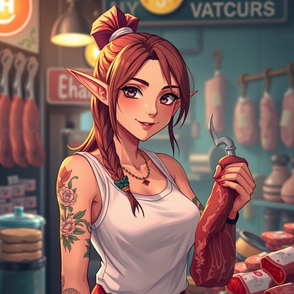 Elf butcher