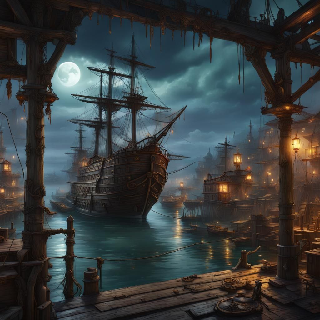 the ships back in the yard