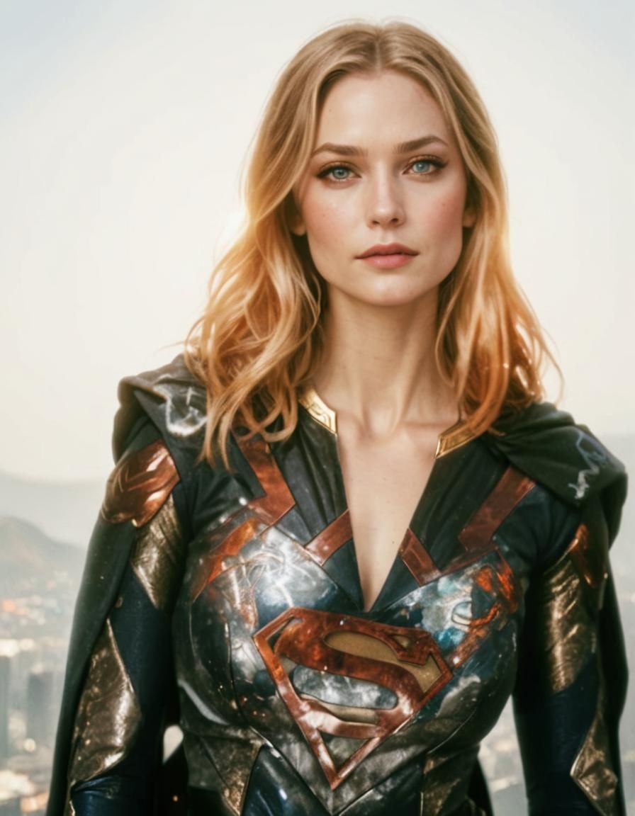 Supergirl Triumph Fantasy Concept Art
