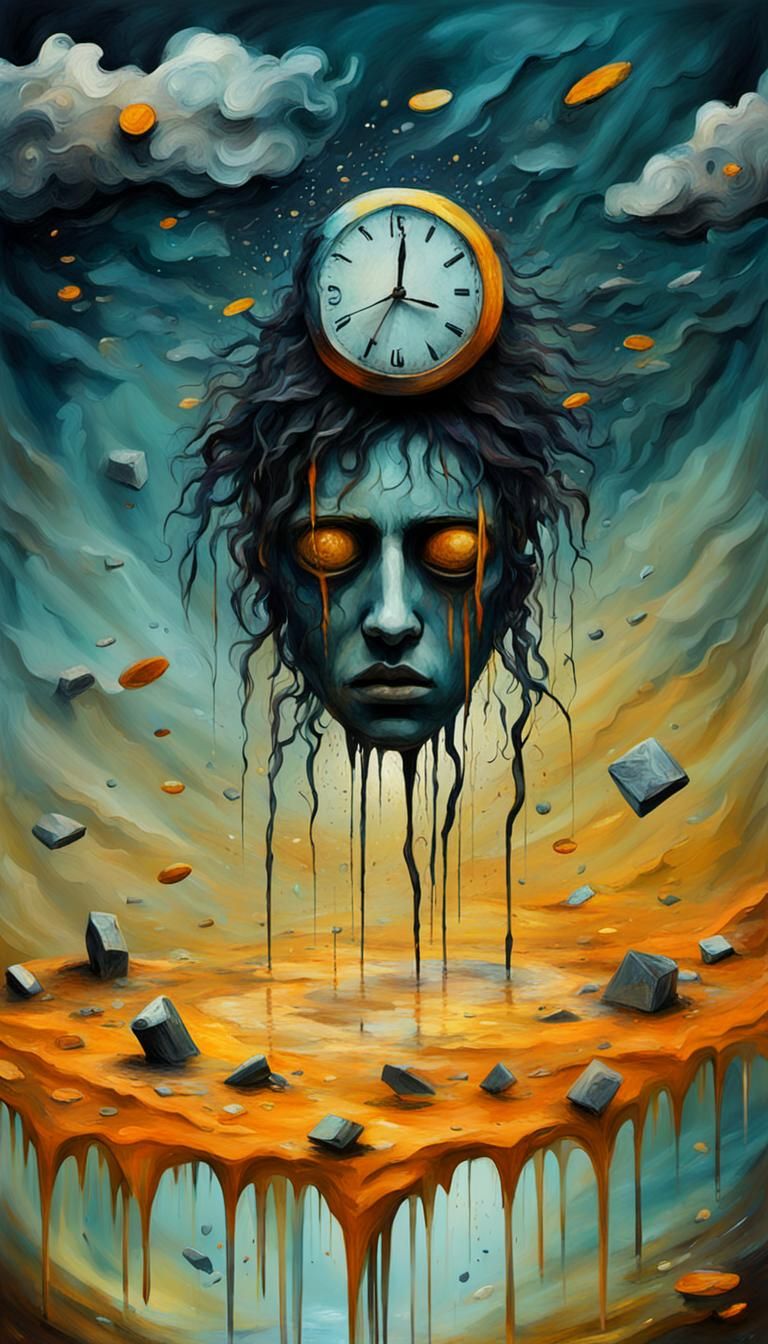 Surreal Angst: 3D Representation of Changing Circumstances