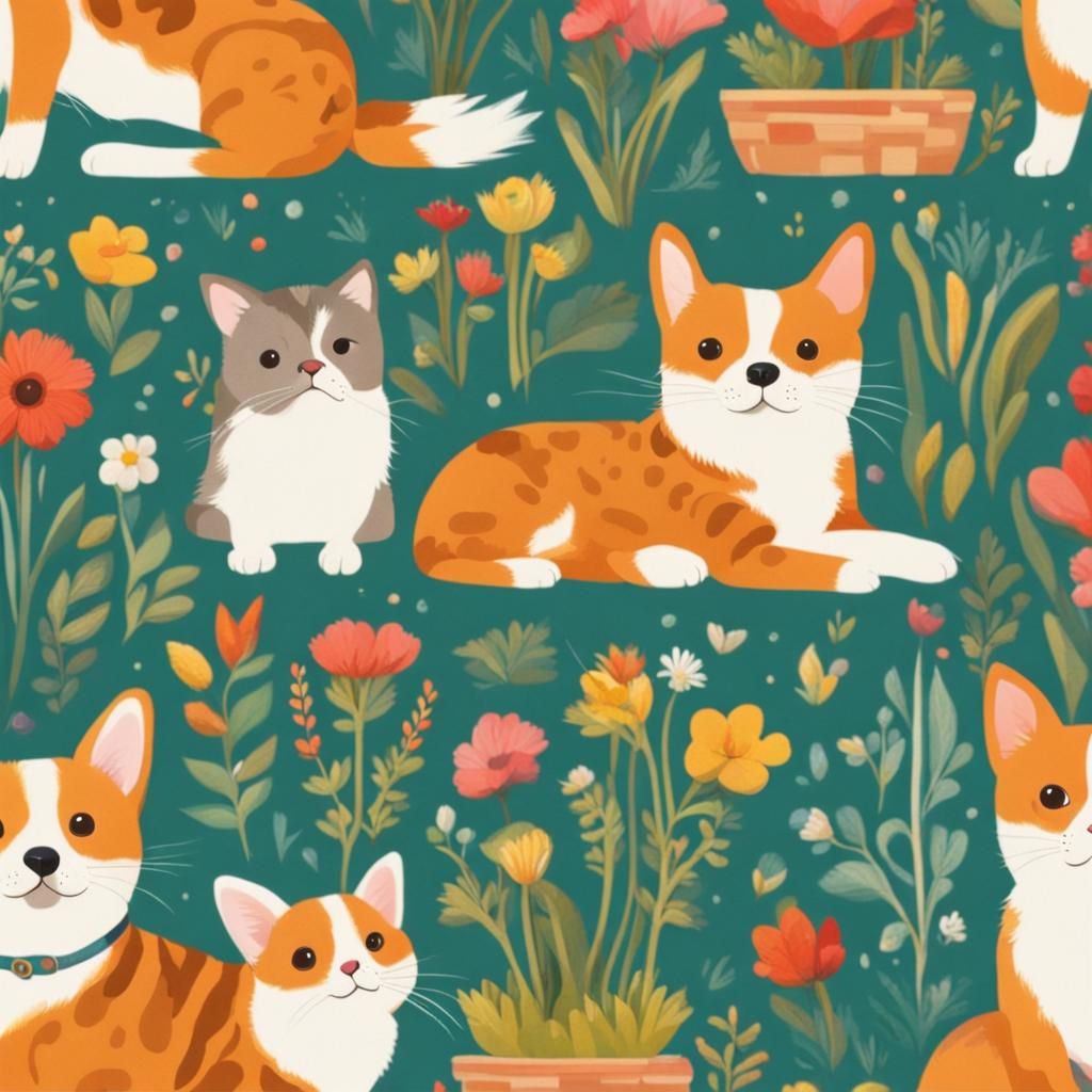 Charming Pet Portrait in Natural Cornish Setting, 4K