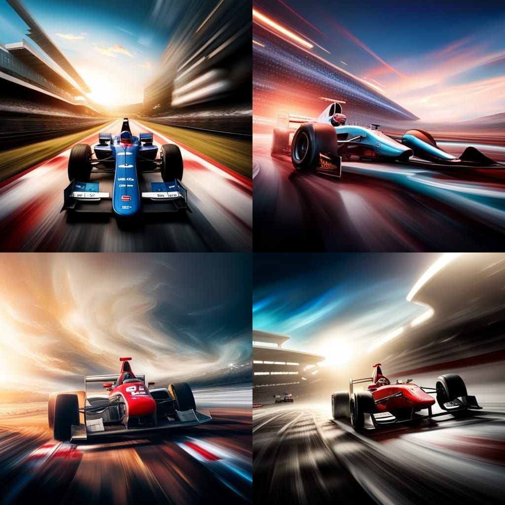 Futuristic Open Wheel Racing: Epic Final Lap