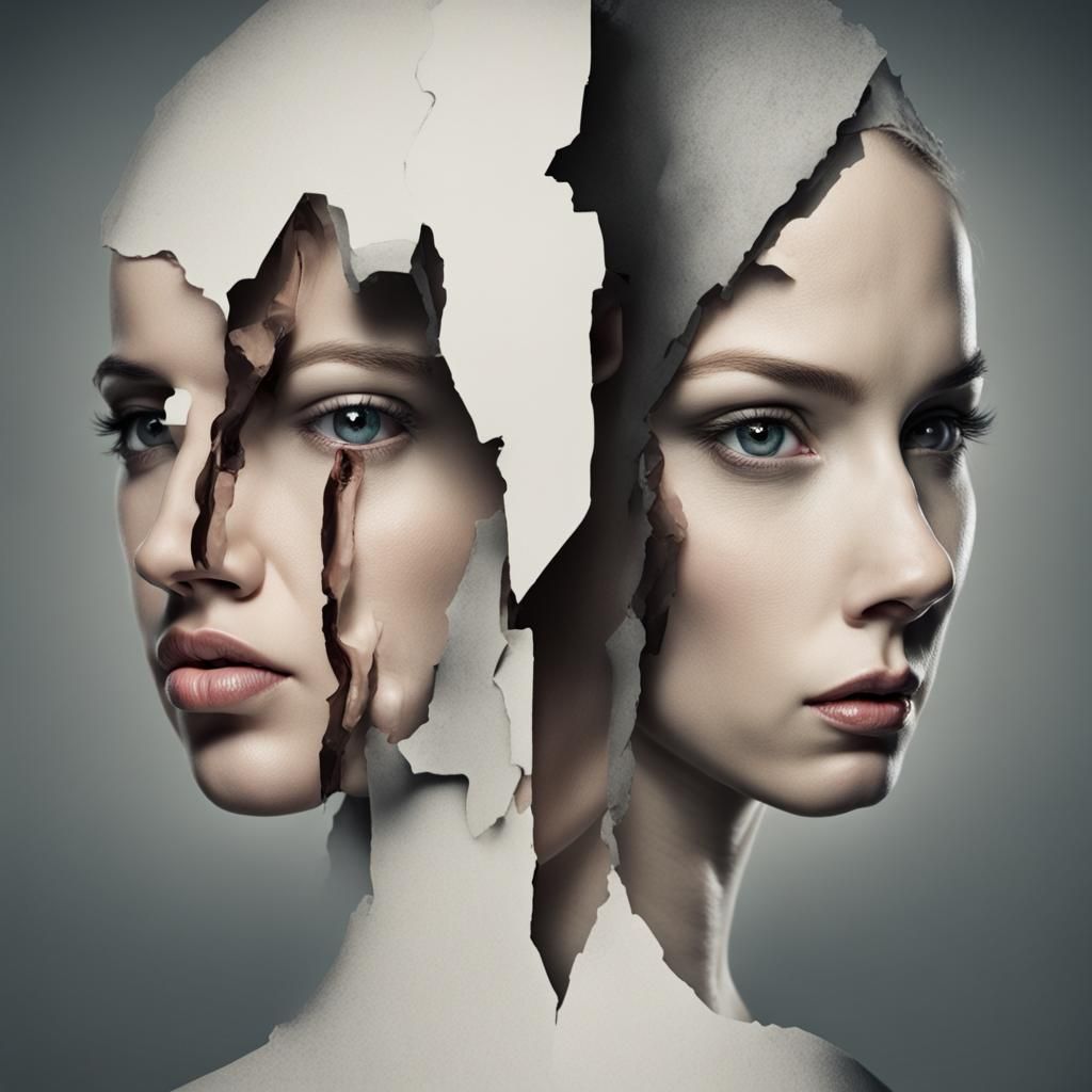 Split Personality: Duality of Male and Female
