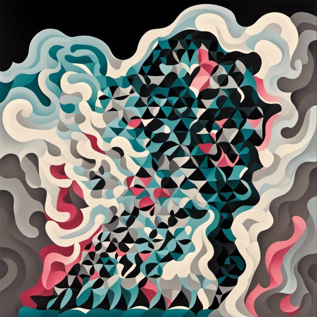 Surreal Heart: A Cel-Shaded Digital Rendering