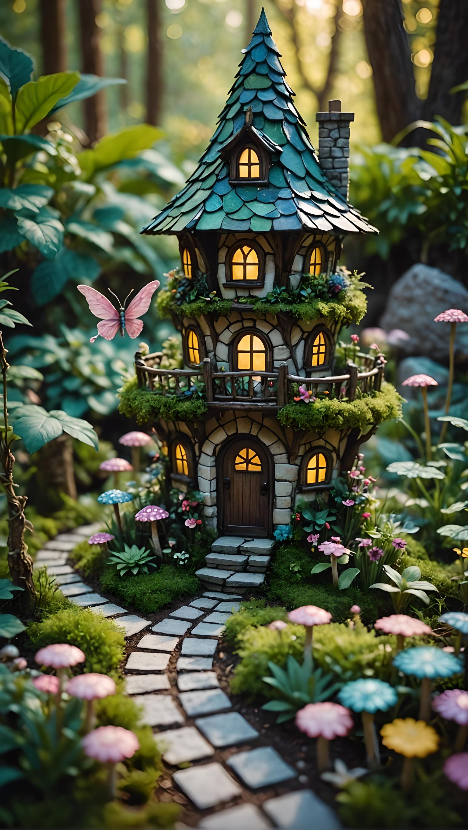 Sparkling Fantasy Fairy Garden Film Still