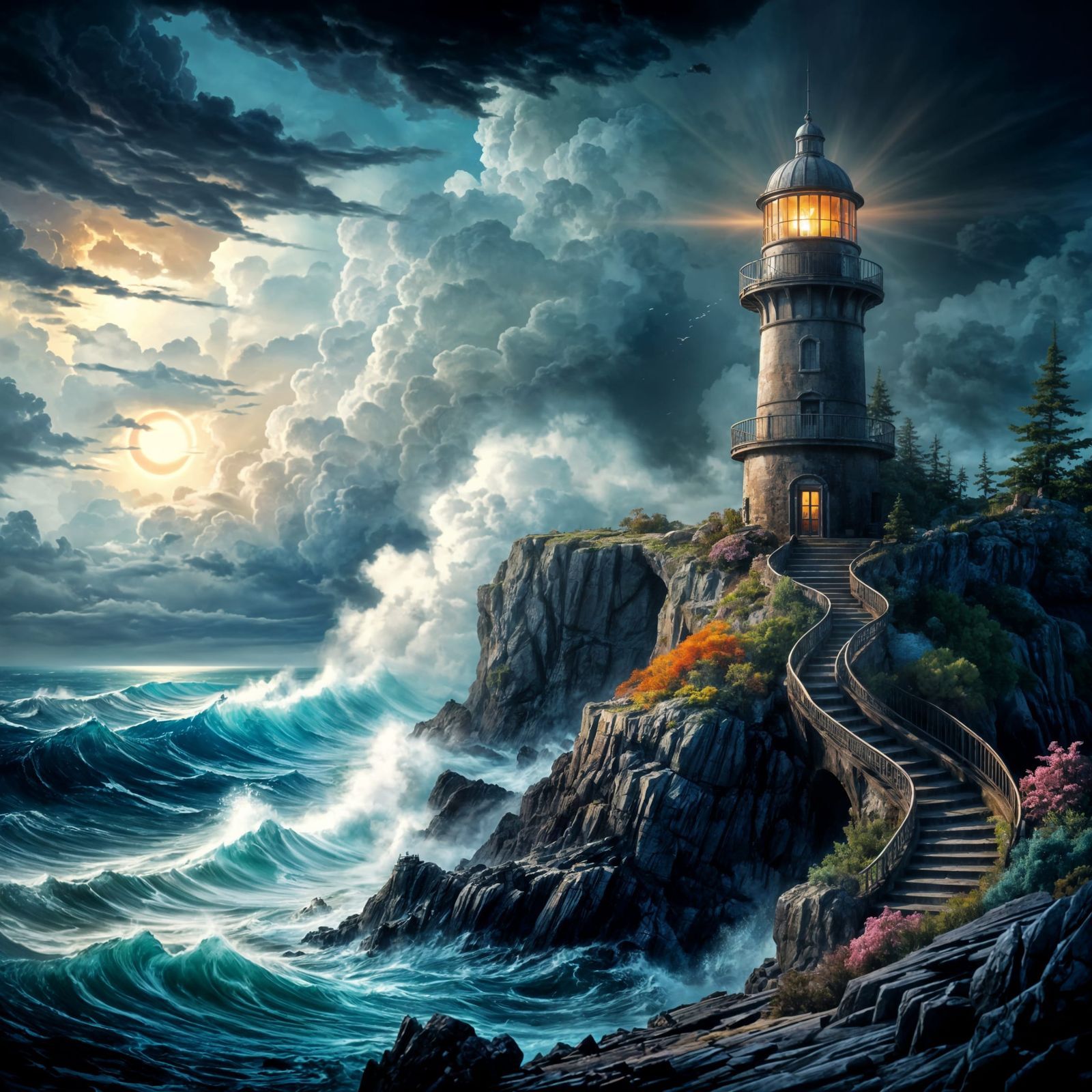 Path to the Lighthouse.