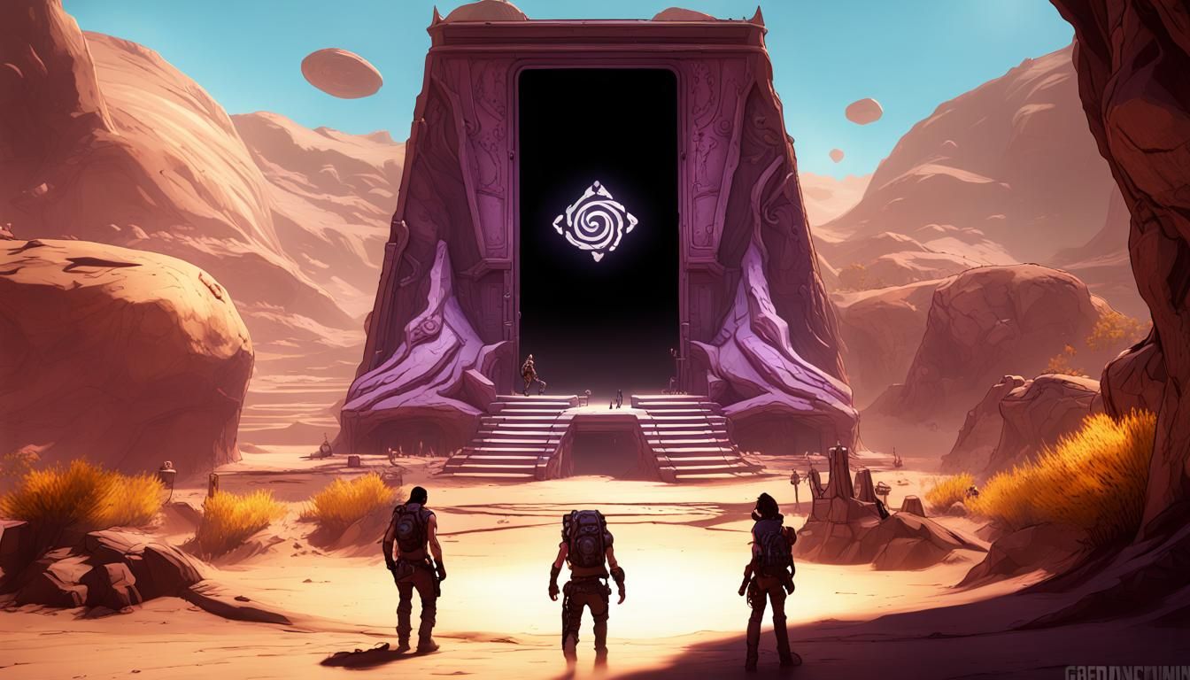 Pandora Vault: Adventurers in a Borderlands Desert