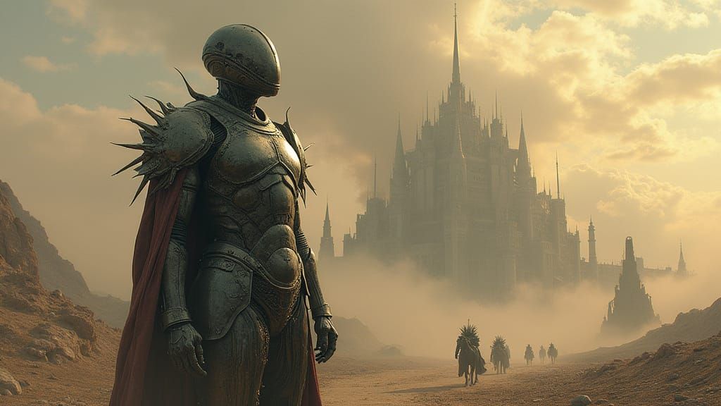 Bronze King Unites Survivors in Apocalyptic Landscape