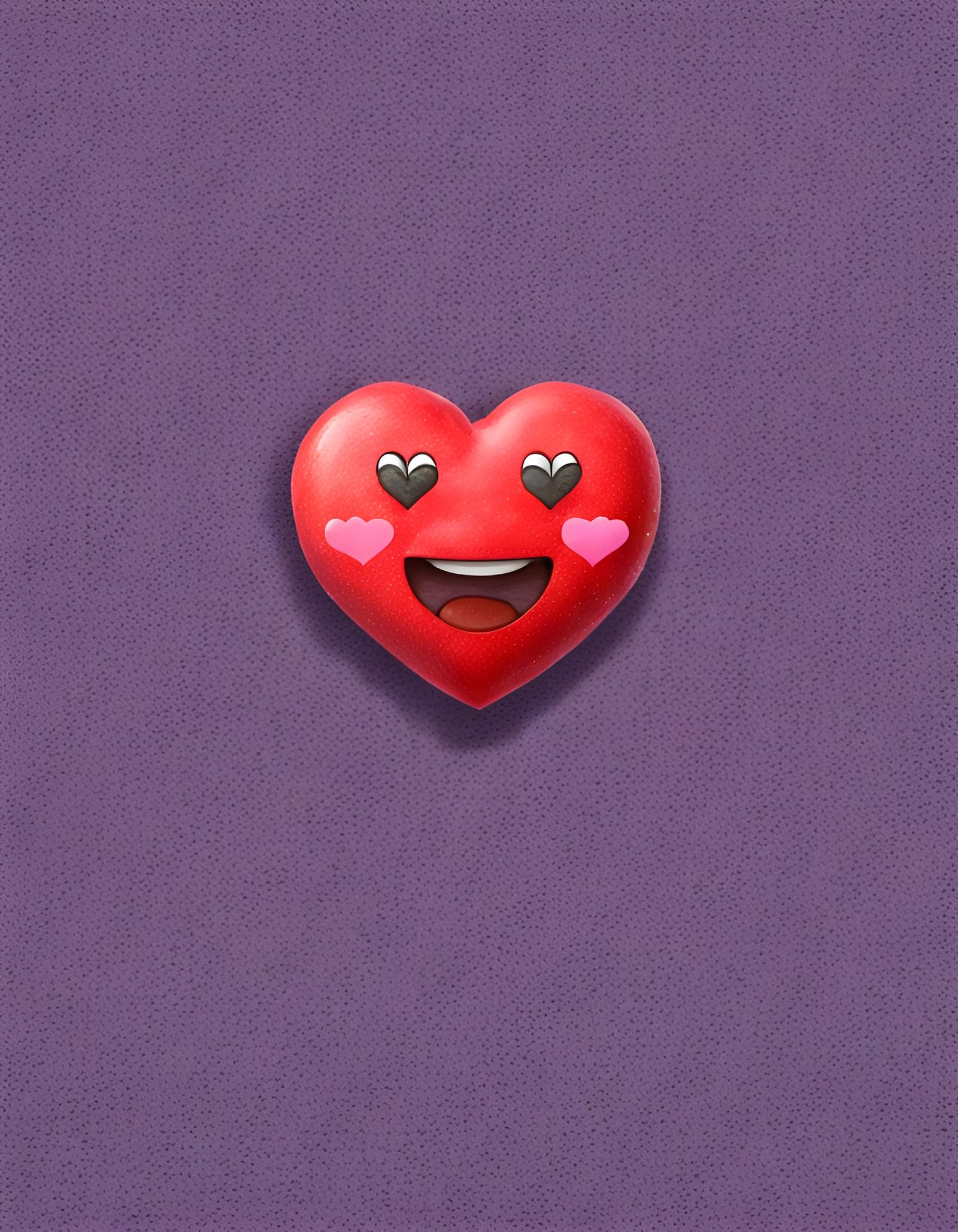 Classic Heart Emoji Graphic