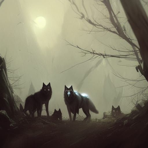Sinister Wolves by Rutkowski