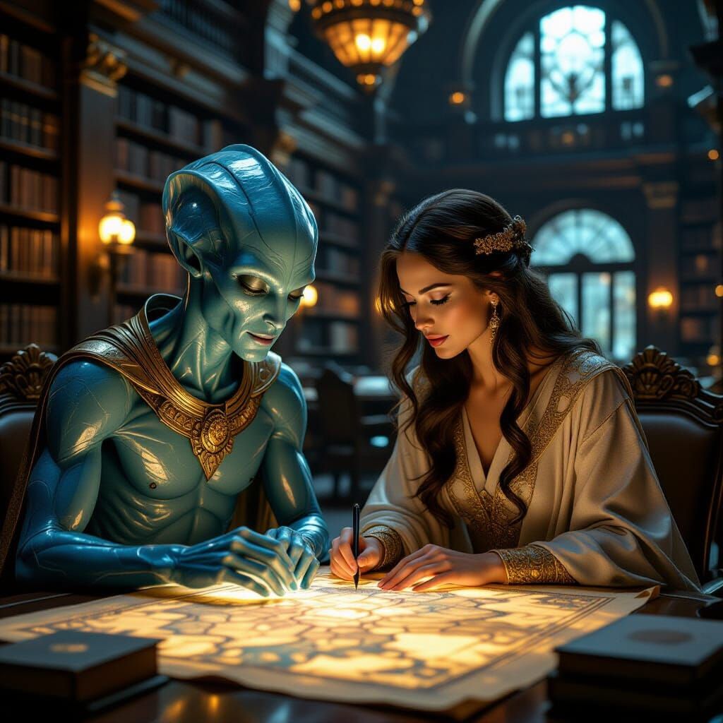 Scholars Discover Ancient Map in Art Deco Library