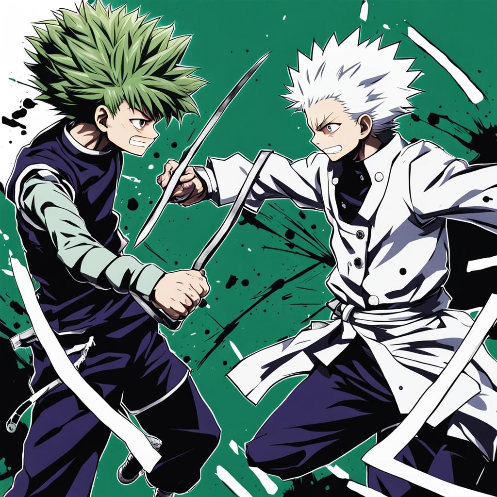 Epic Anime Battle: Meruem vs. Geto